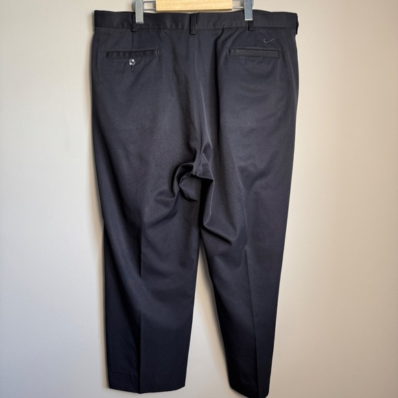 Nike Fit Dry Men's Performance Golf Casual Dress‎ Pants Black 40x32 Outdoor Club - Picture 6 of 16